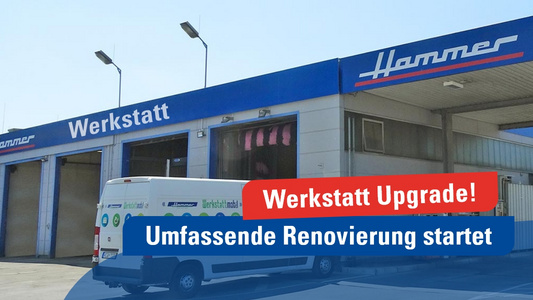 Werkstatt renoviert