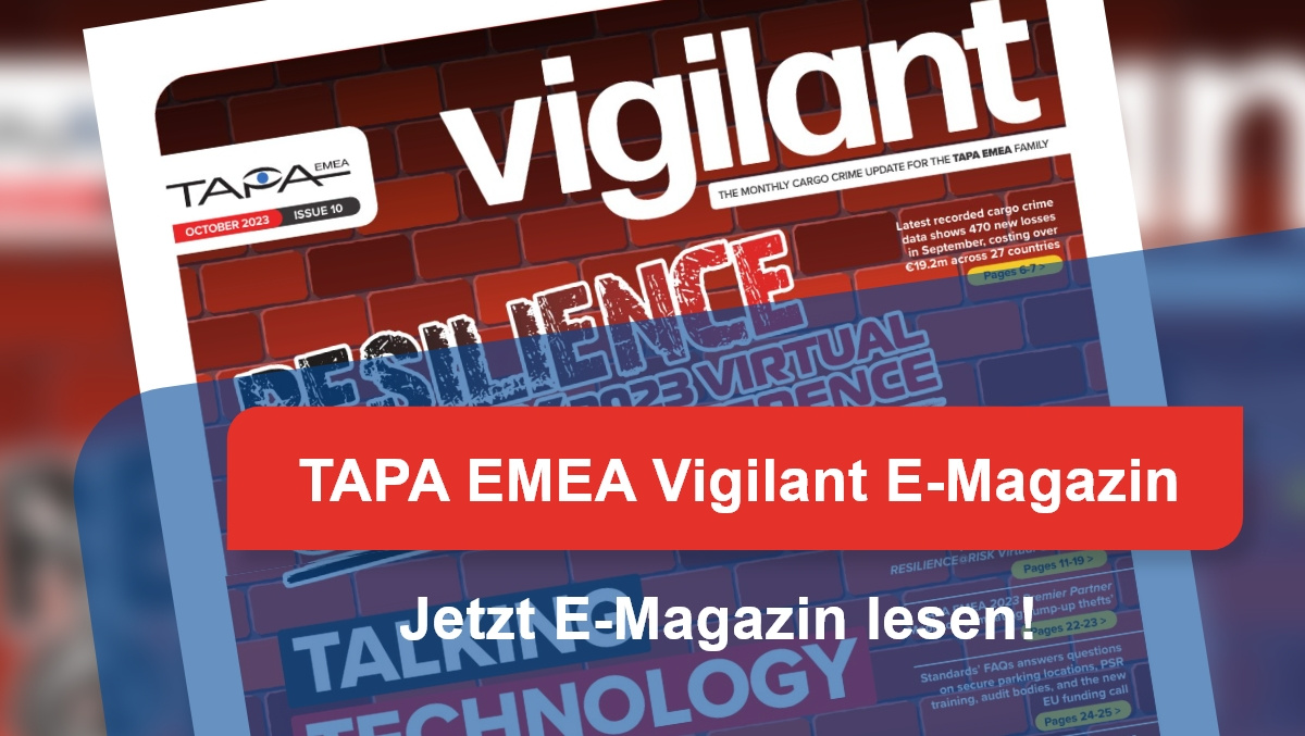 TAPA „Vigilant“ Issue Ausgaben 2023