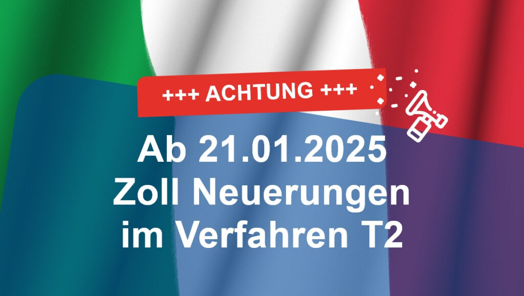 Versand nach Italien im Transit durch die Schweiz