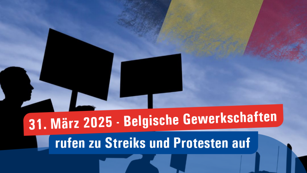 Streik Belgien