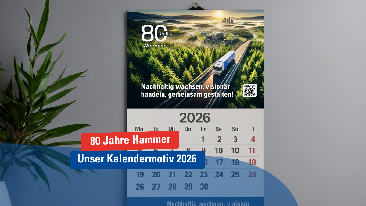 Kalender Motiv 80 Jahre Hammer